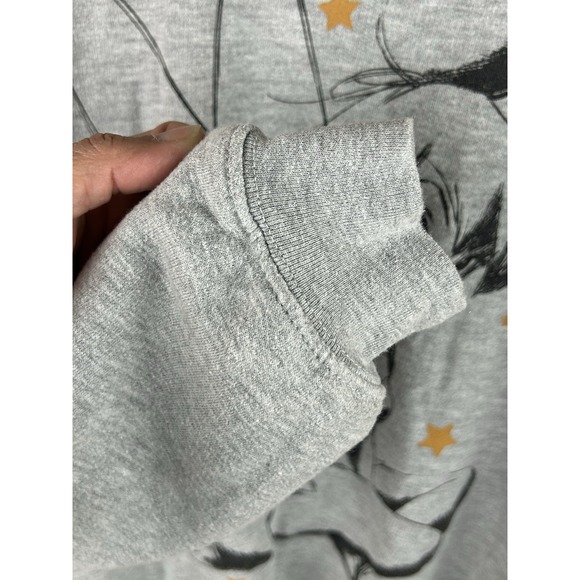 Disney Tinkerbell Graphic Crewneck Gray Sweatshirt Size Small (3-5) - Picture 6 of 14